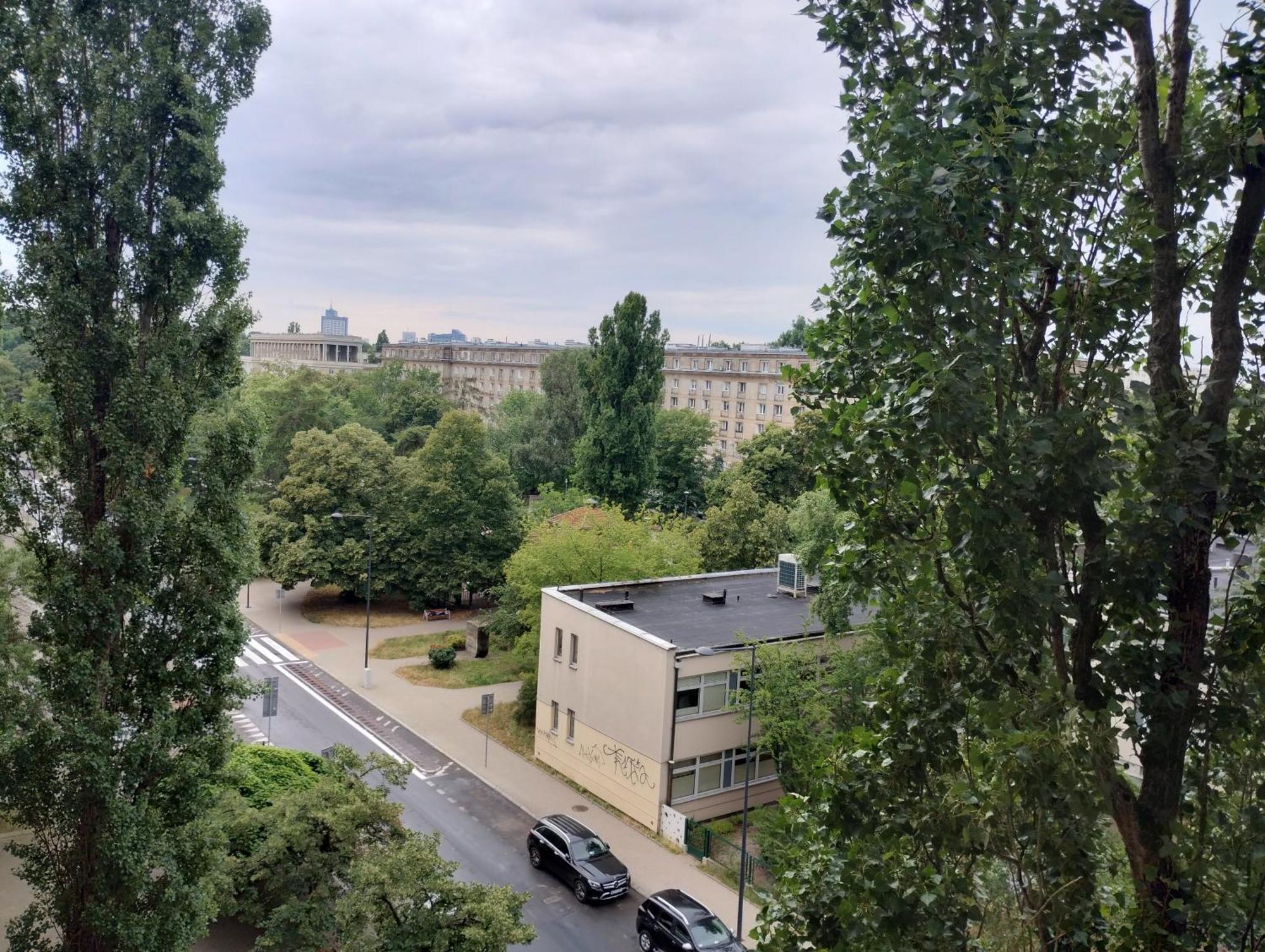 Apartament Hallera Square Warsaw 27M2 Esterno foto